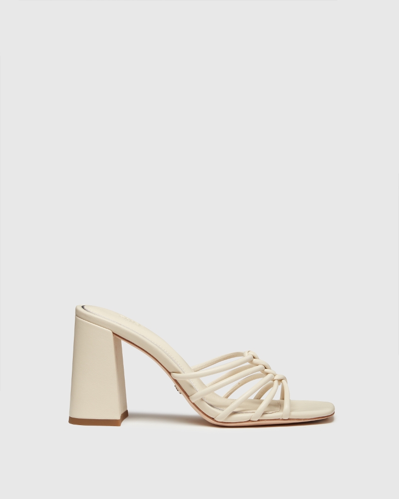 Becca Sandal - Bone Leather